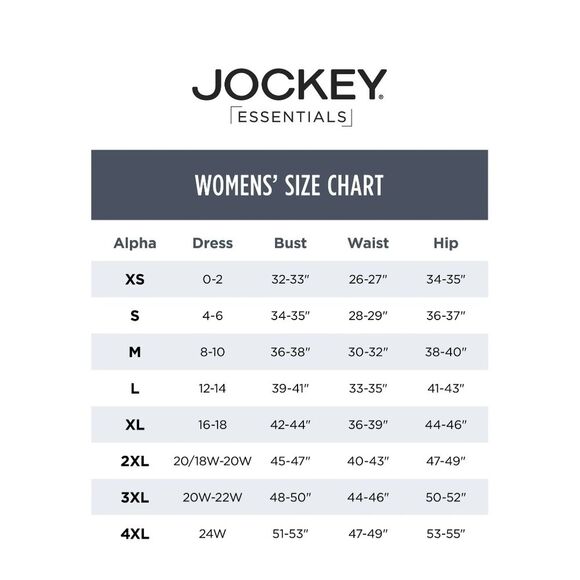 Jockey® Essentials Women's Underarm Smoothing Tank, Size XL - Picture 4 of 5